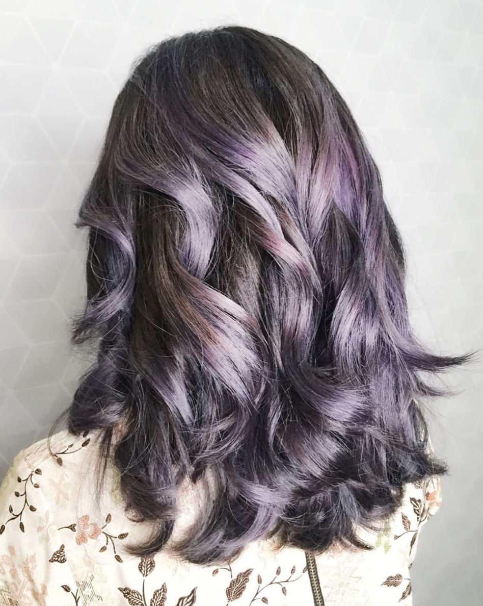 Balayage Natural, Warna, Silver Dan Pastel