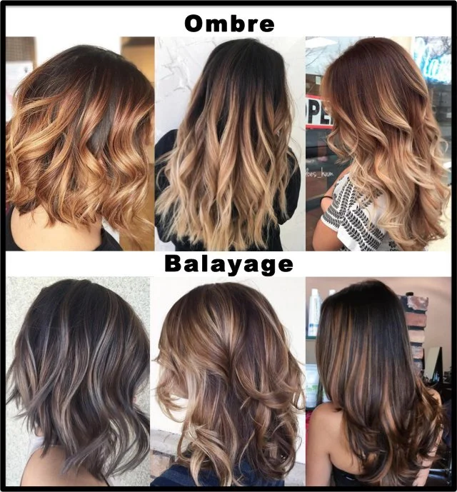 Image 2: Perbedaan teknik cat rambut Ombre dan Balayage